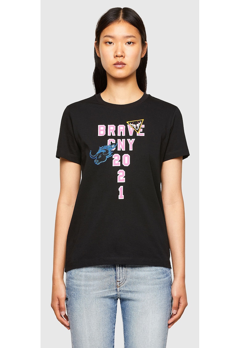 Tricou cu imprimeu grafic Sily -
