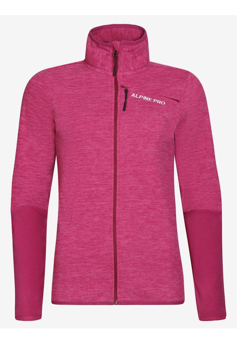 Bluza cu fermoar si buzunare pentru trekking -