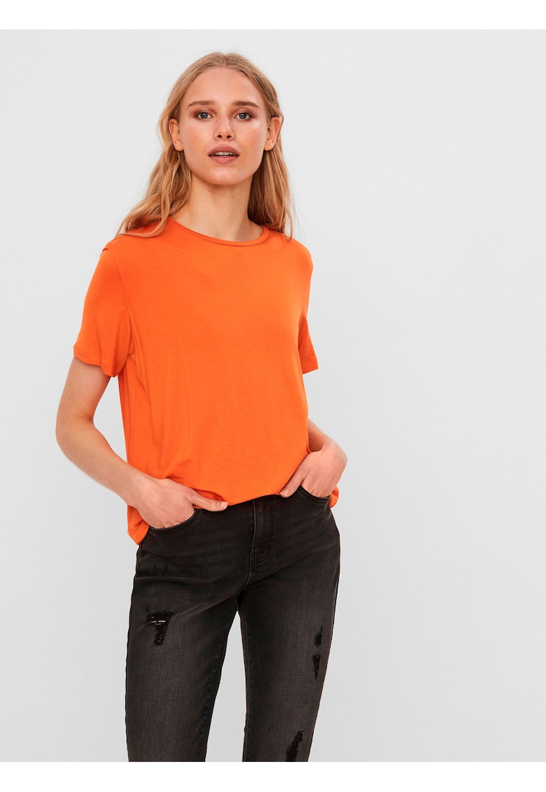 Tricou din amestec de lyocell Ava