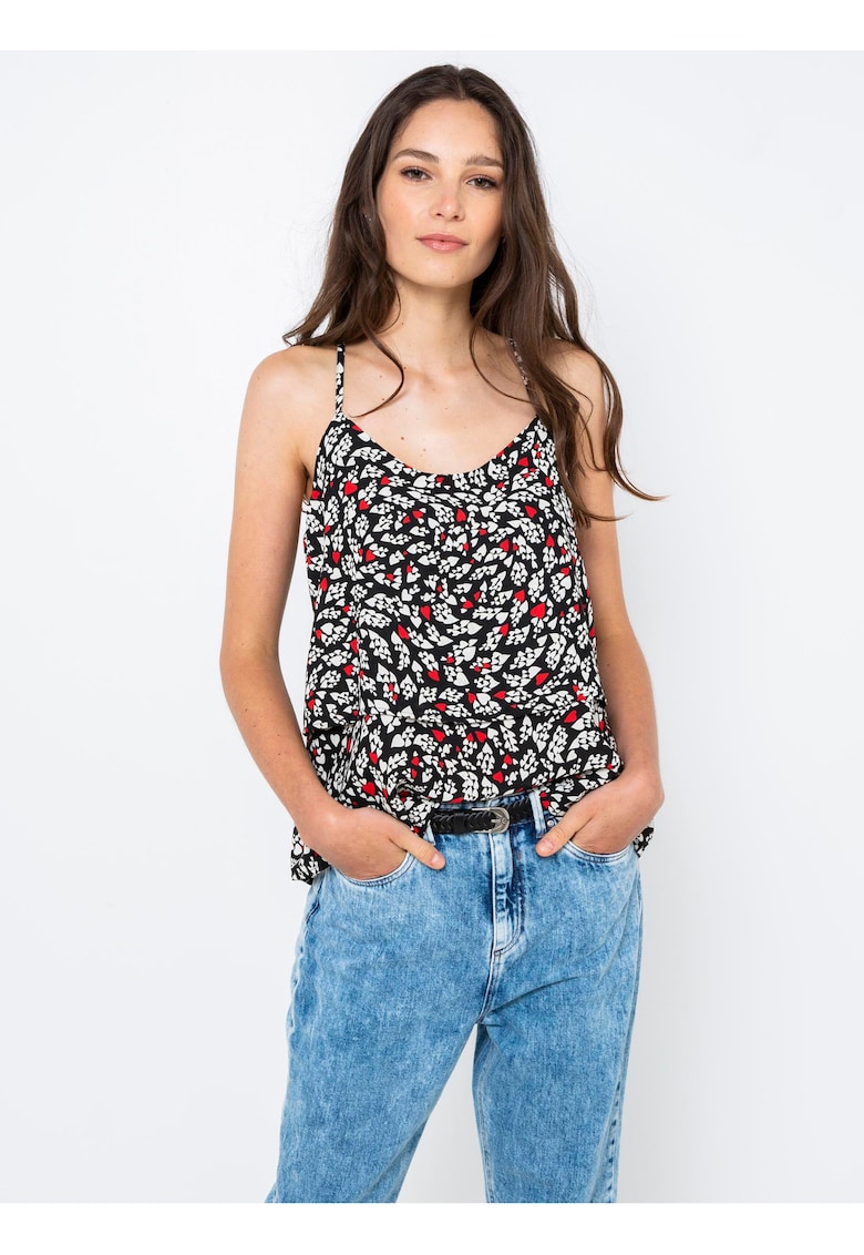 Maiou lejer cu model floral