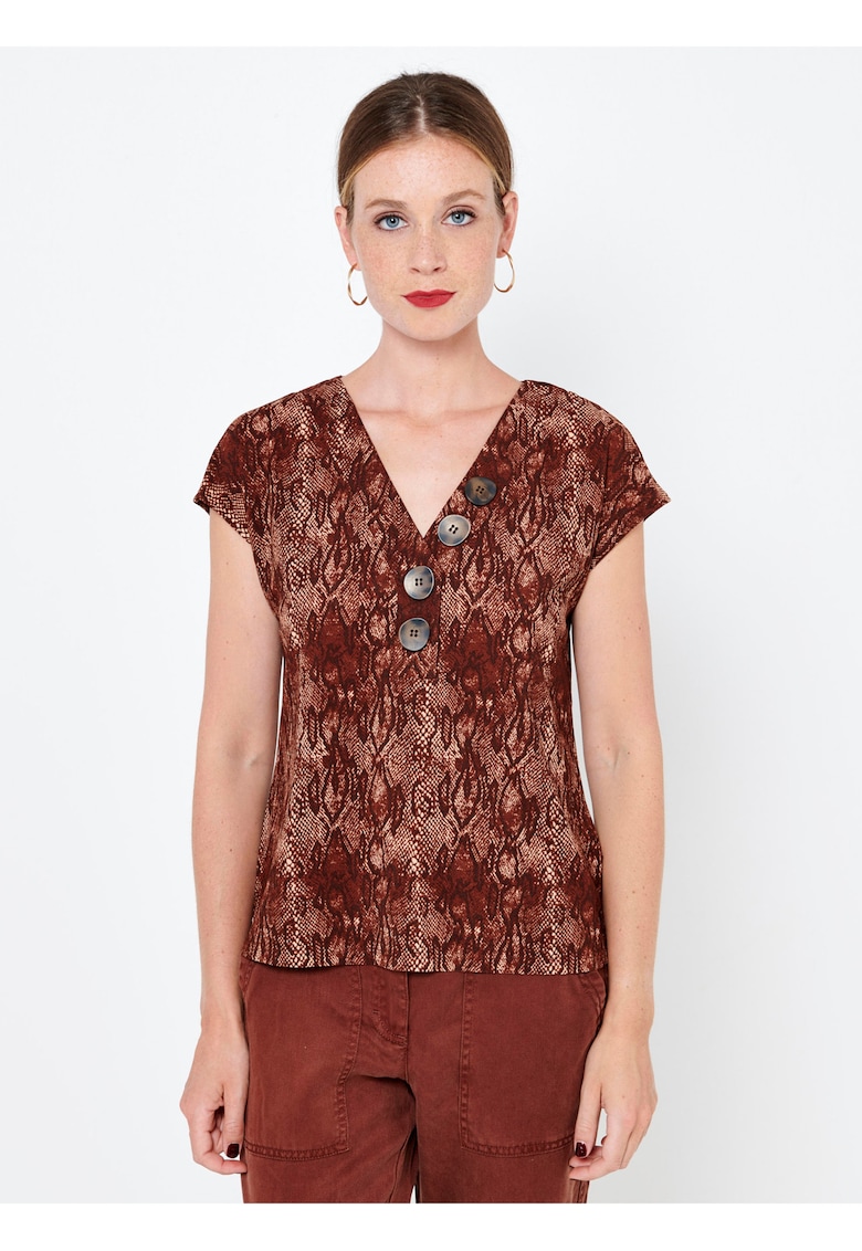 Bluza cu imprimeu sarpe