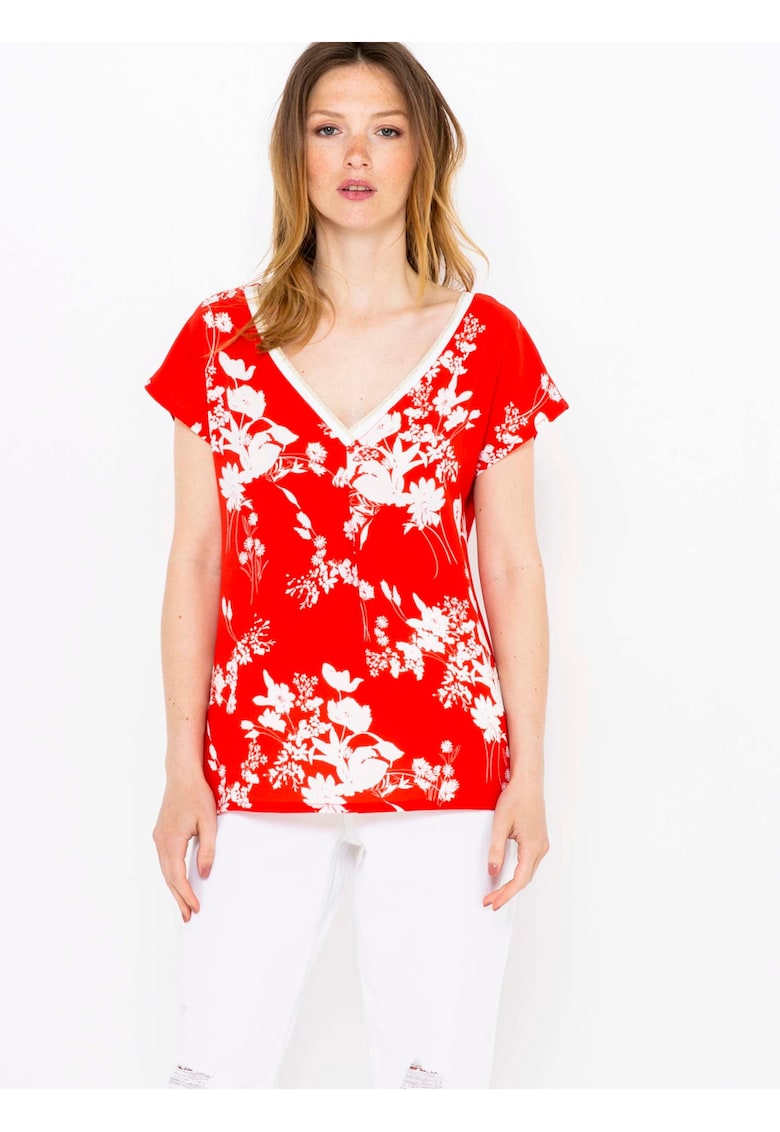 Tricou cu imprimeu floral -