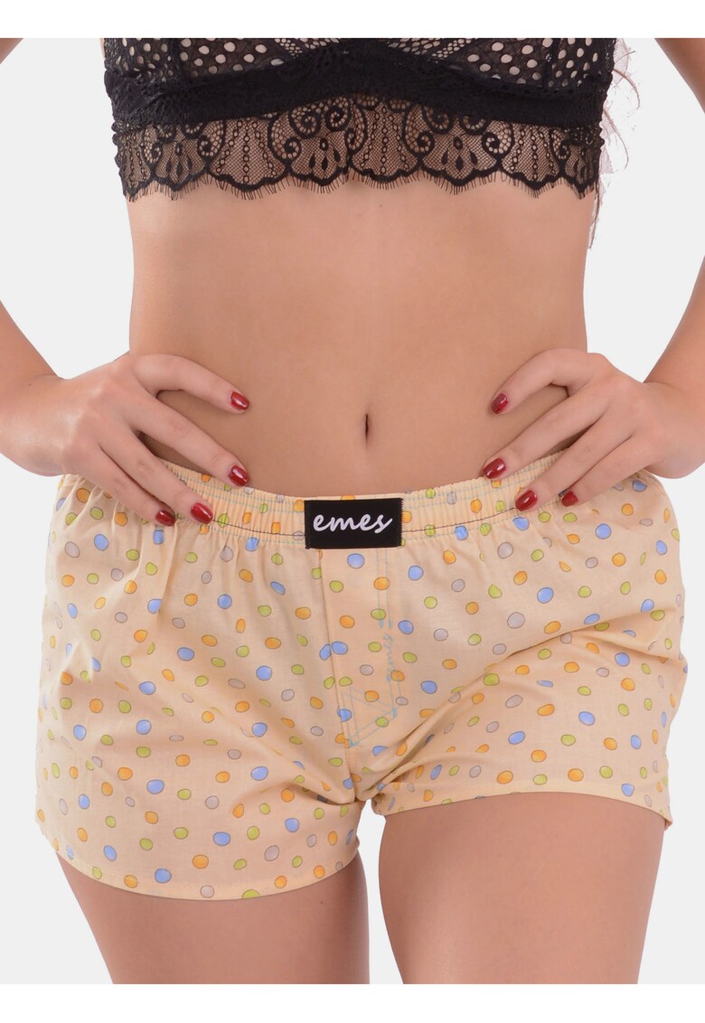 Pantaloni scurti cu buline
