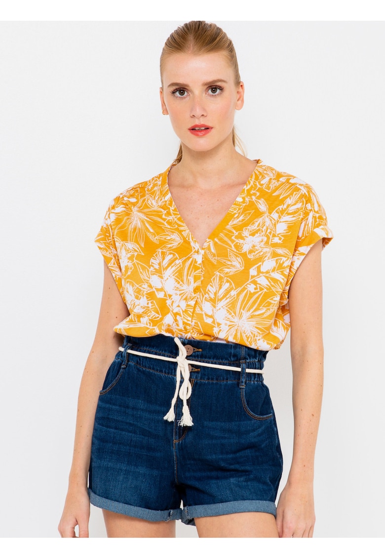 Bluza fara maneci cu nasturi -
