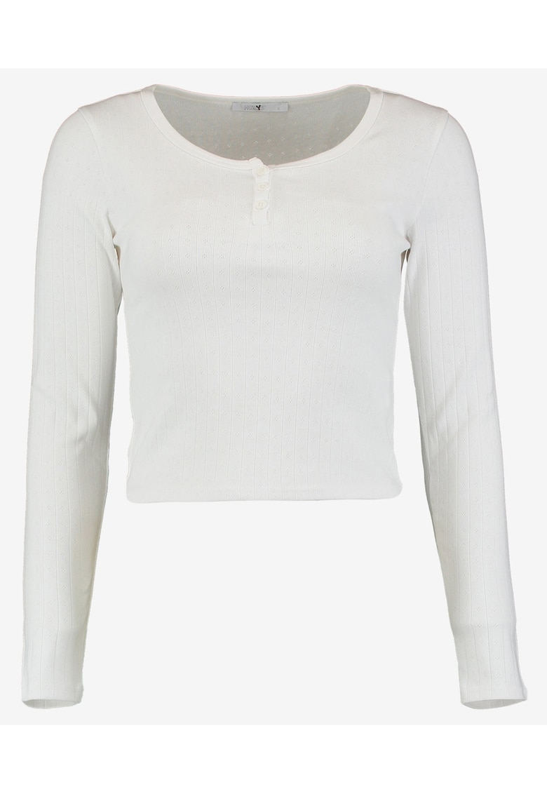 Bluza scurta din bumbac