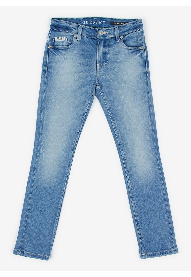 Blugi skinny cu buzunare -
