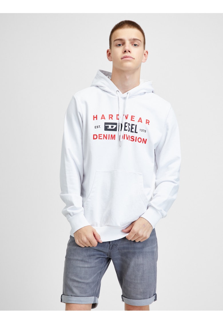 Hanorac cu logo regular fit -