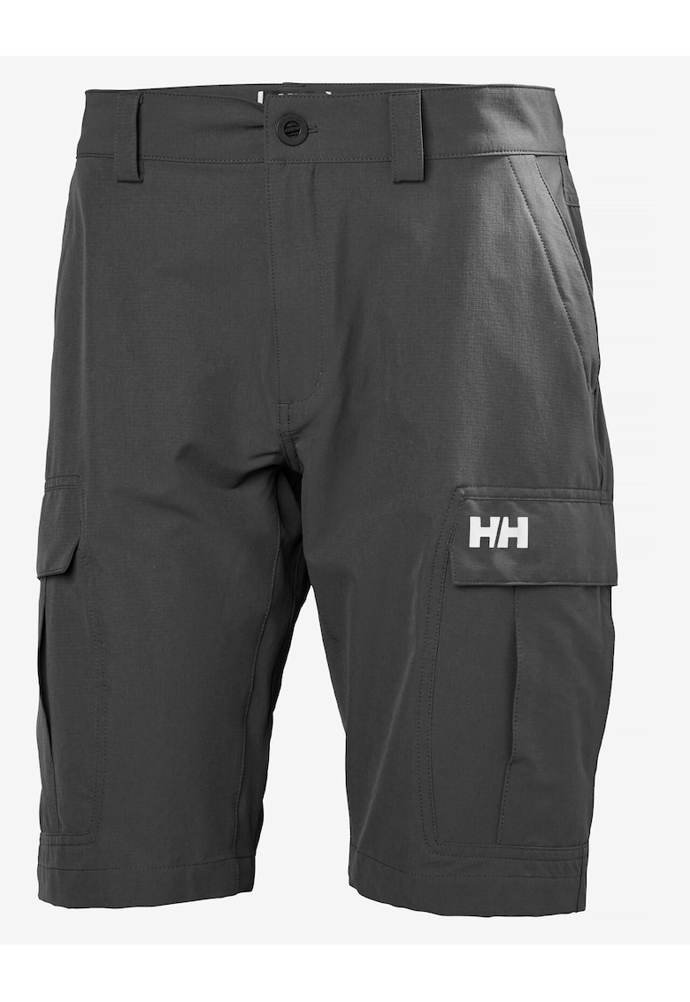 Pantaloni scurti cargo cu model uni
