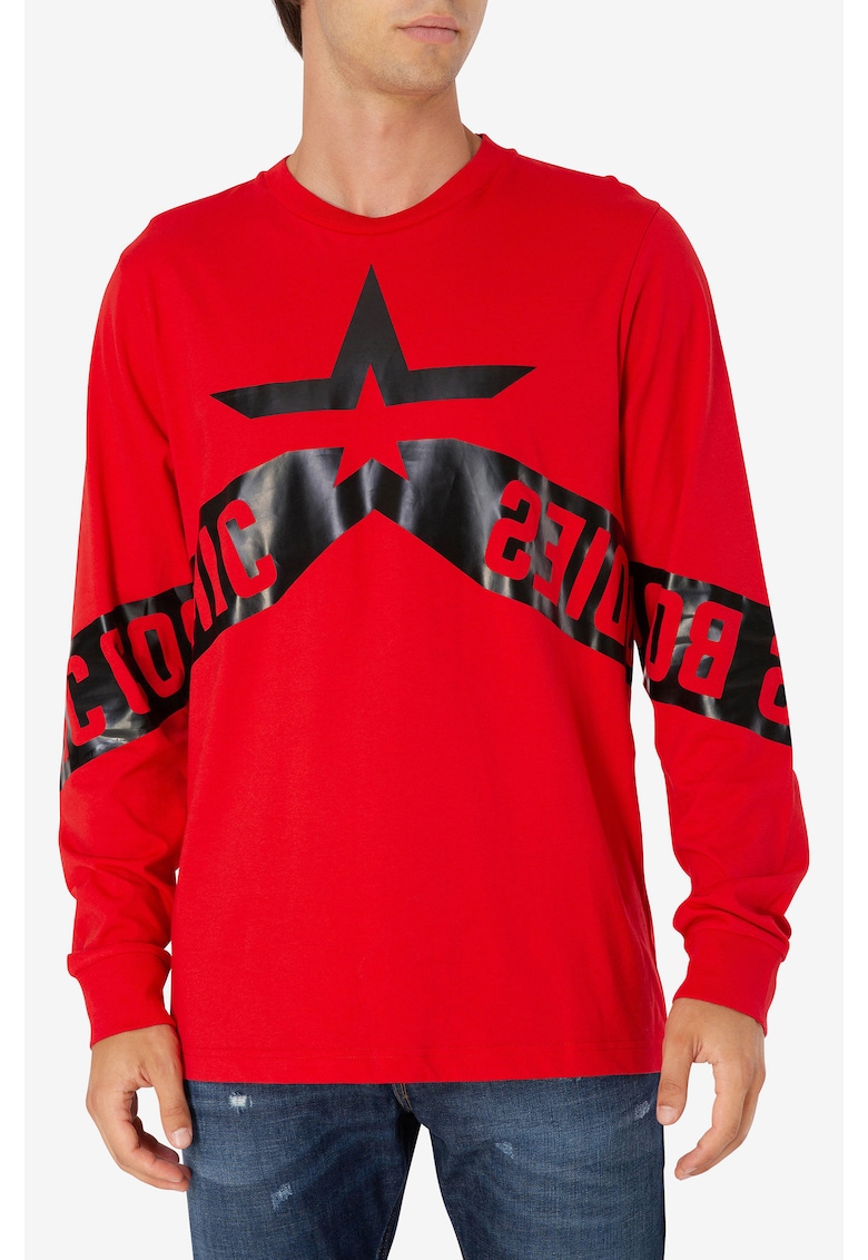 Bluza cu imprimeu T-Just-Ls-Star