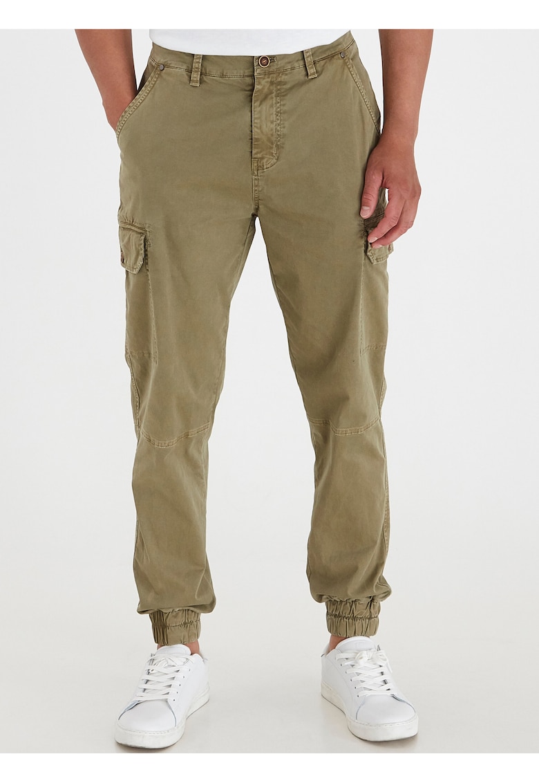 Pantaloni cargo cu talie medie