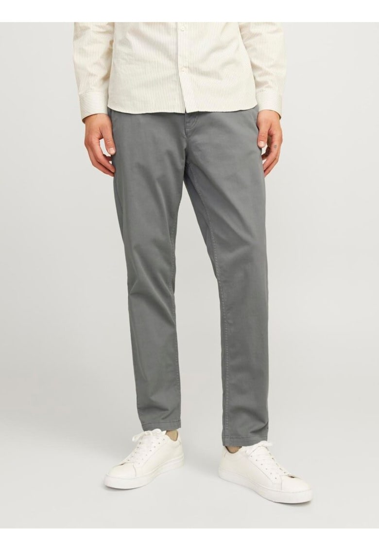 Pantaloni chino cu talie medie Stace