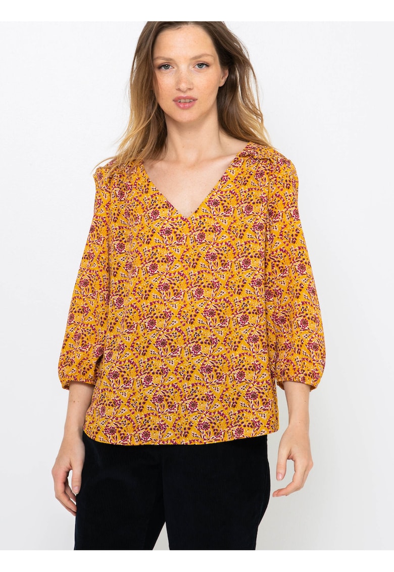 Bluza lejera cu maneci trei sferturi -