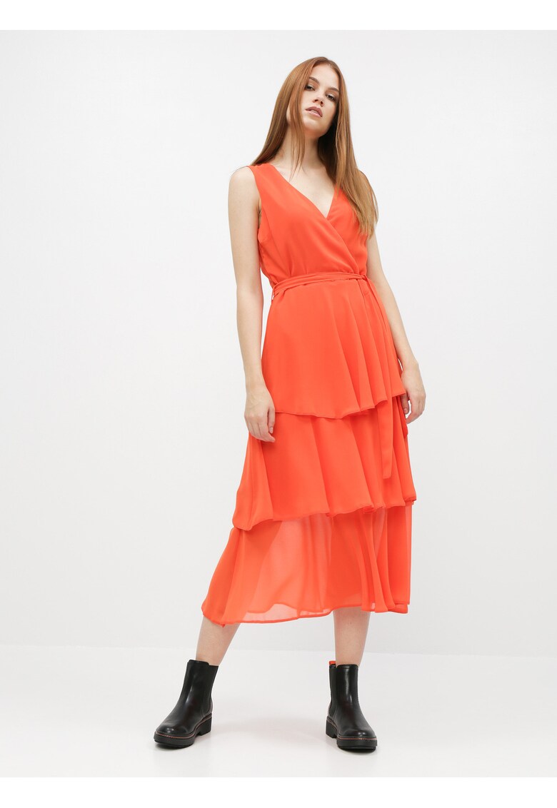 Rochie midi stratificata