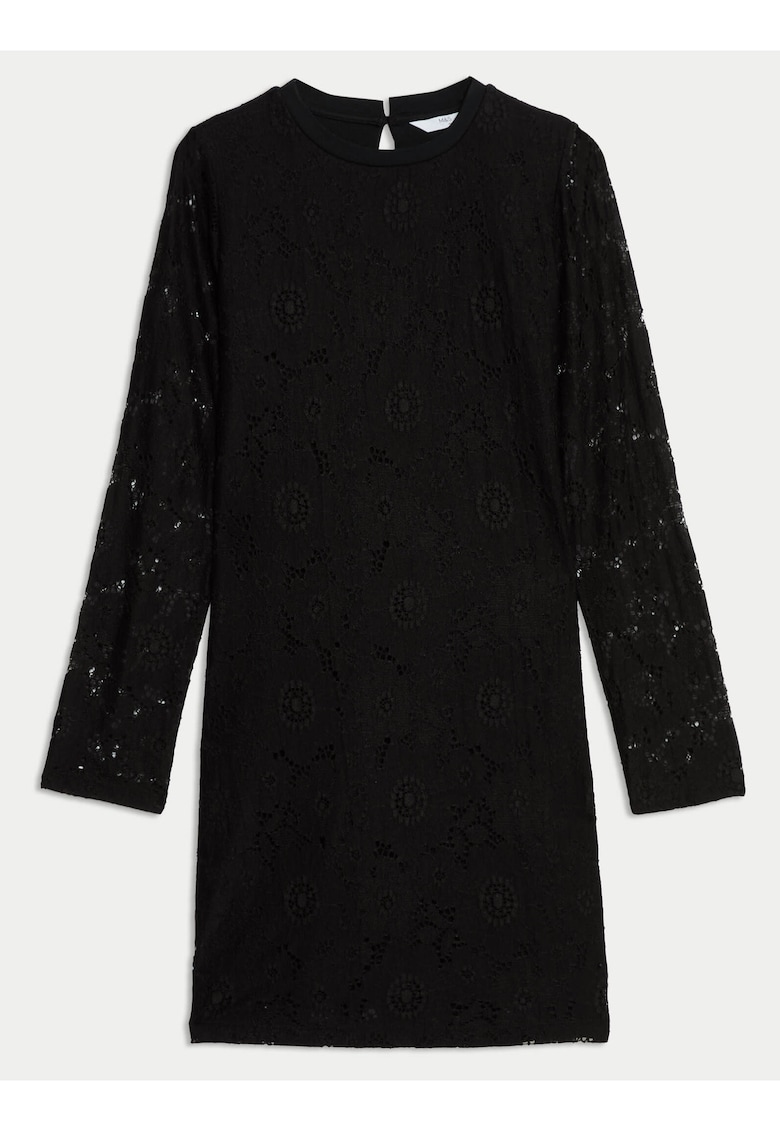Rochie neagra din dantela -