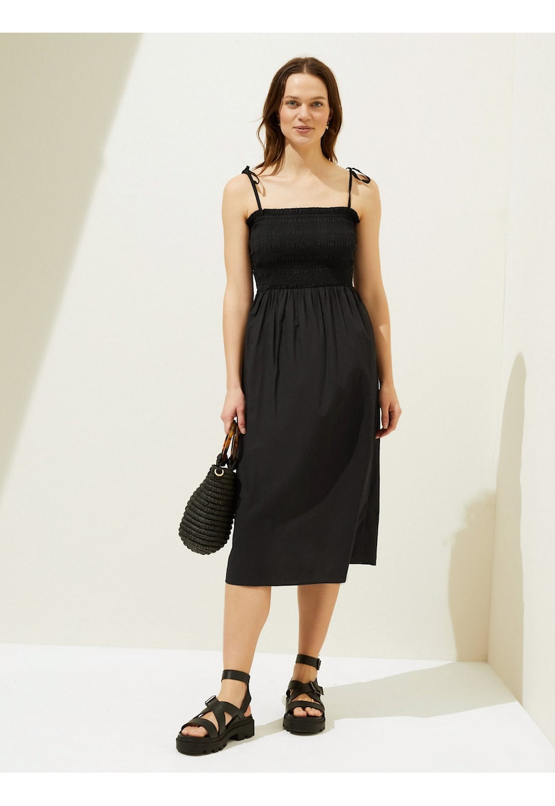 Rochie midi din bumbac - 40