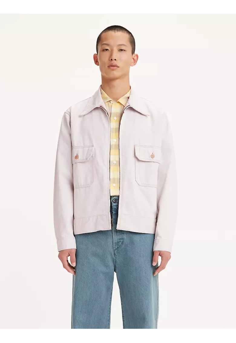 Jacheta regular fit cu nasturi