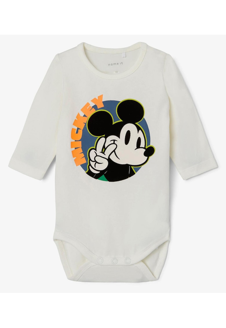 Body cu print Mickey Mouse
