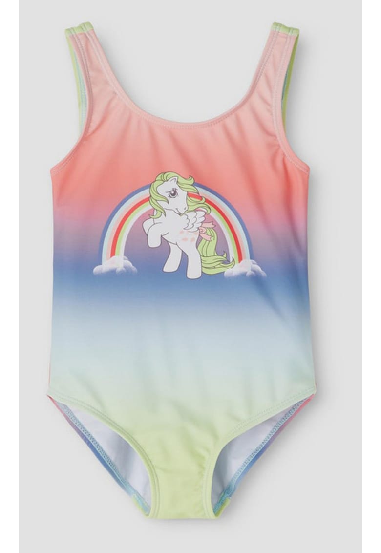 Costum de baie intreg cu model grafic