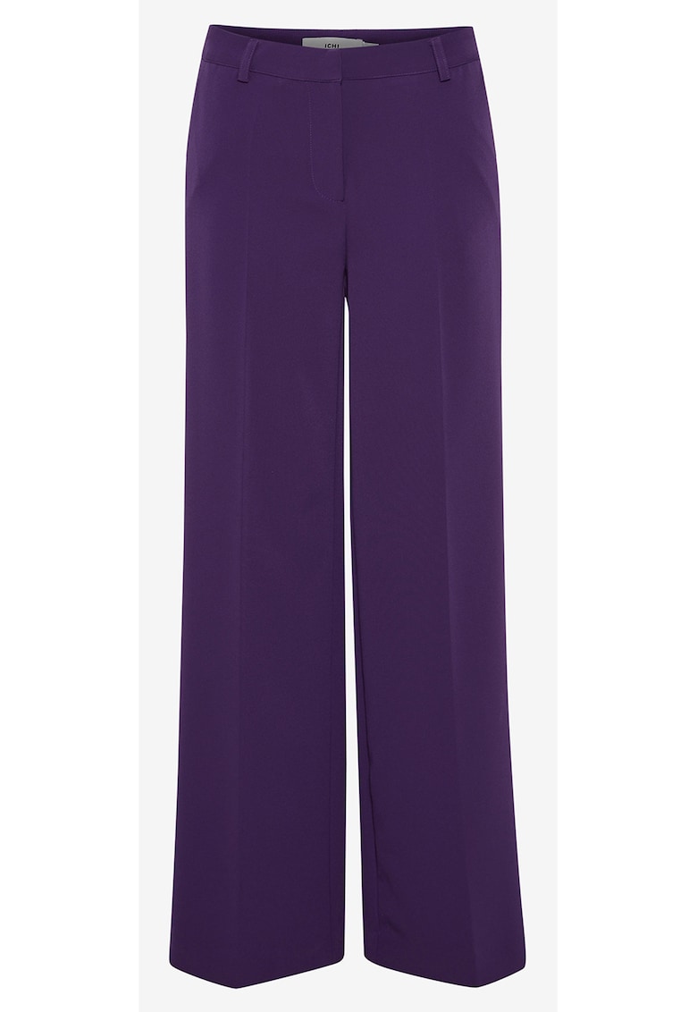 Pantaloni cu croiala ampla si buzunare -