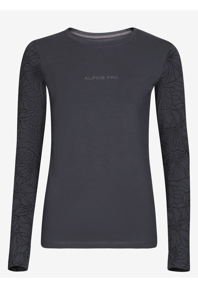 Bluza elastica cu imprimeu grafic -