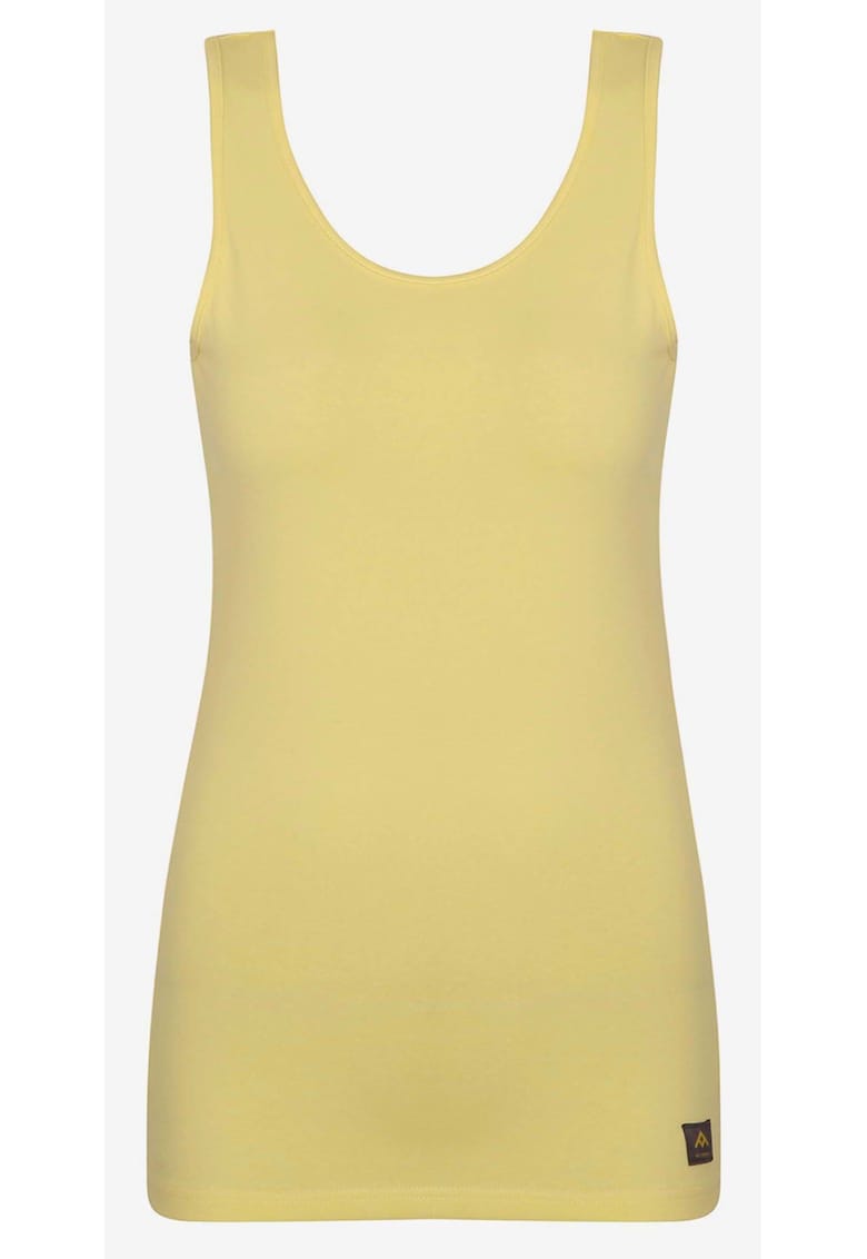 Top cu bretele late -