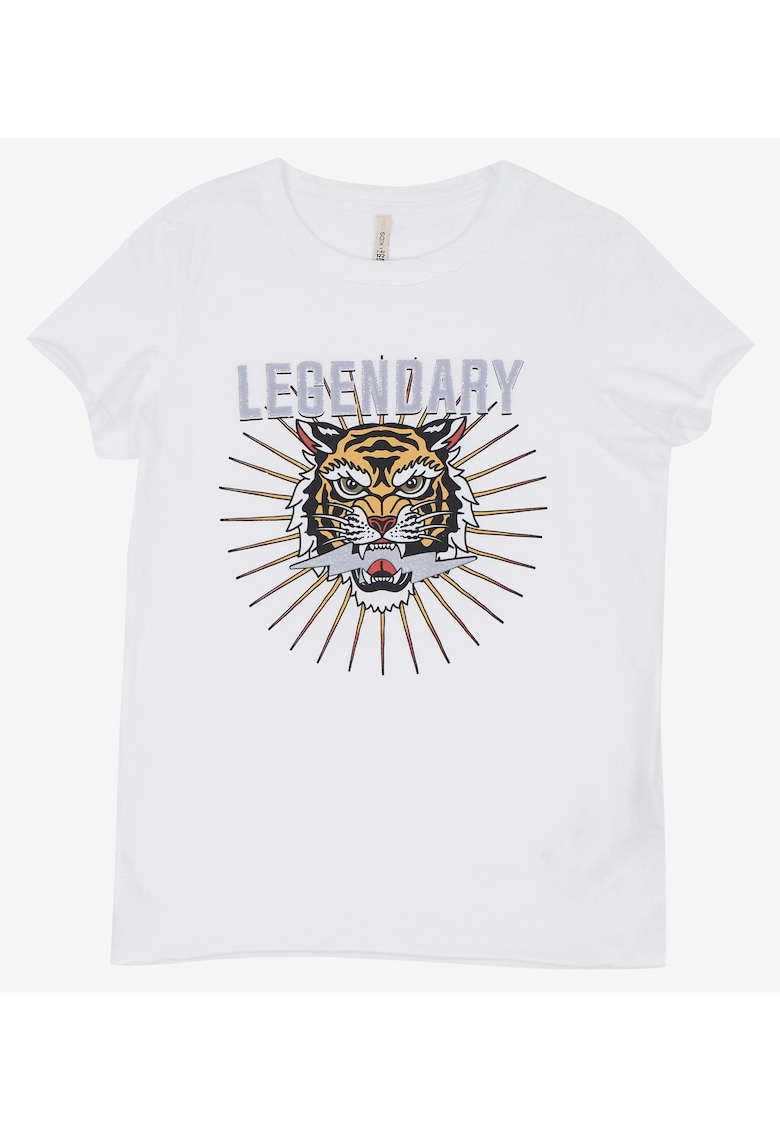 Tricou cu imprimeu grafic Lucy -