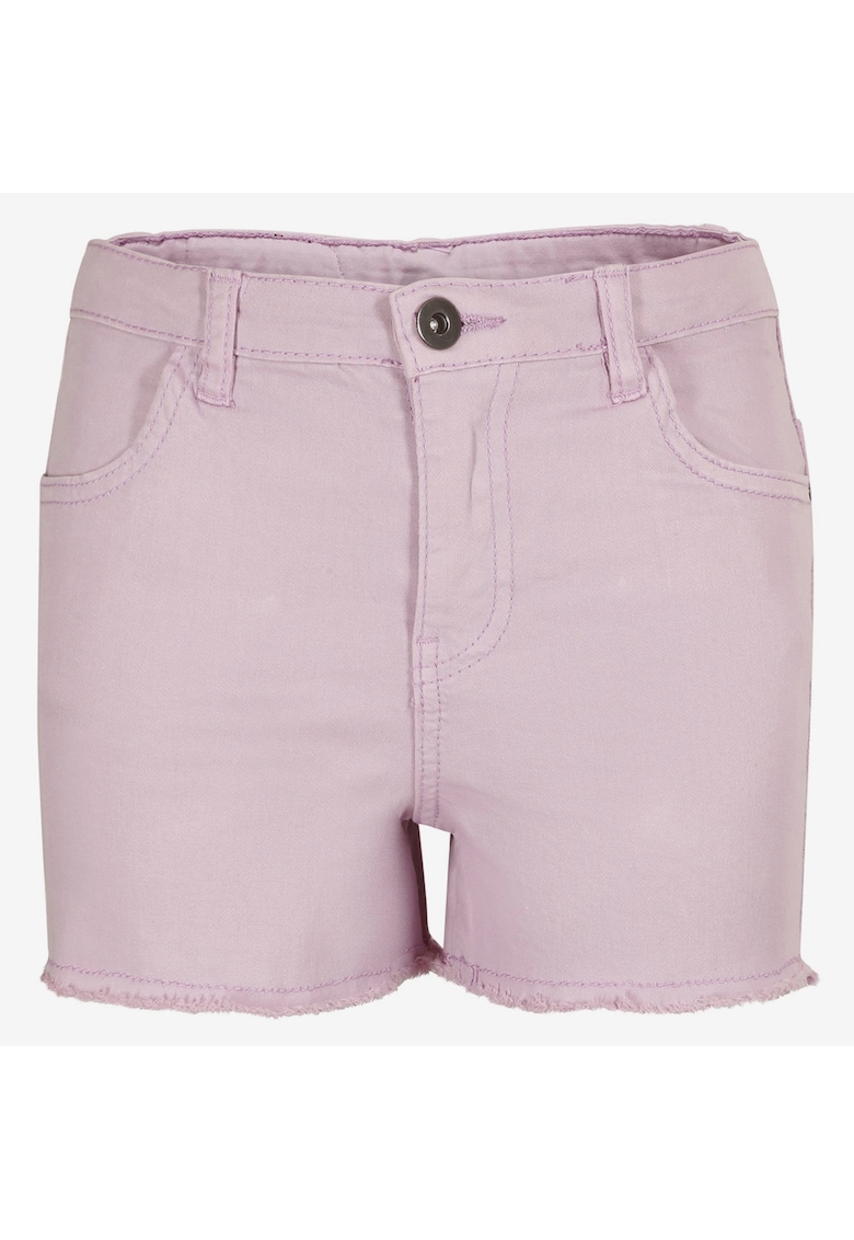 Blugi scurti cu model uni -