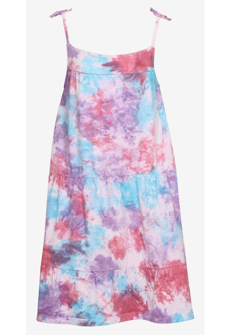 Rochie lejera cu model tie-dye