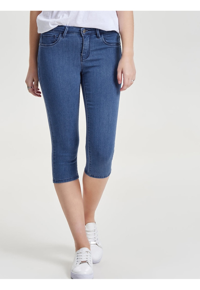 Blugi capri skinny -