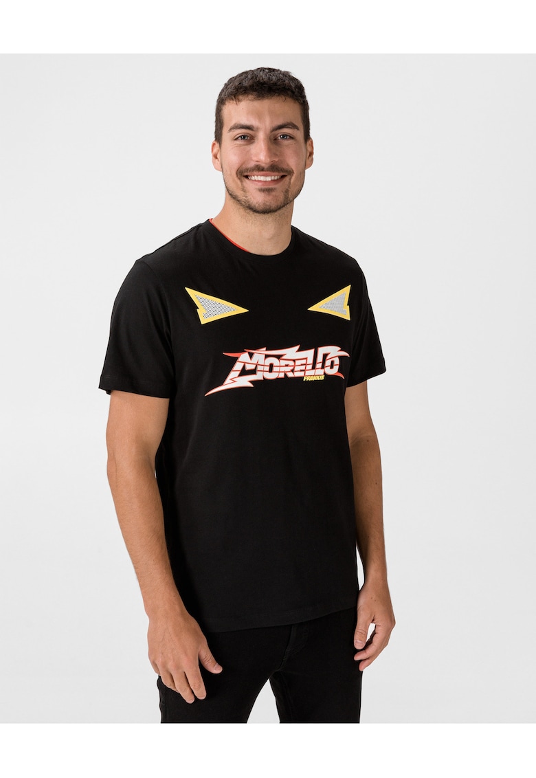 Tricou cu logo din bumbac -