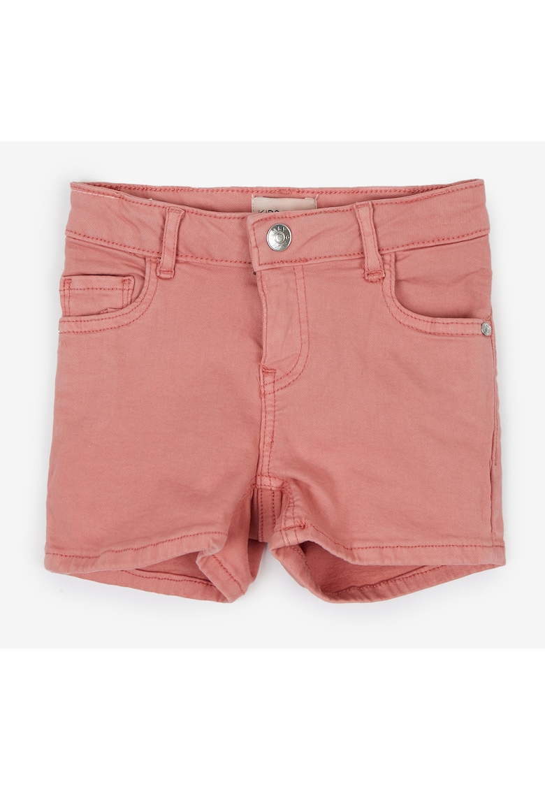 Pantaloni scurti din denim roz -