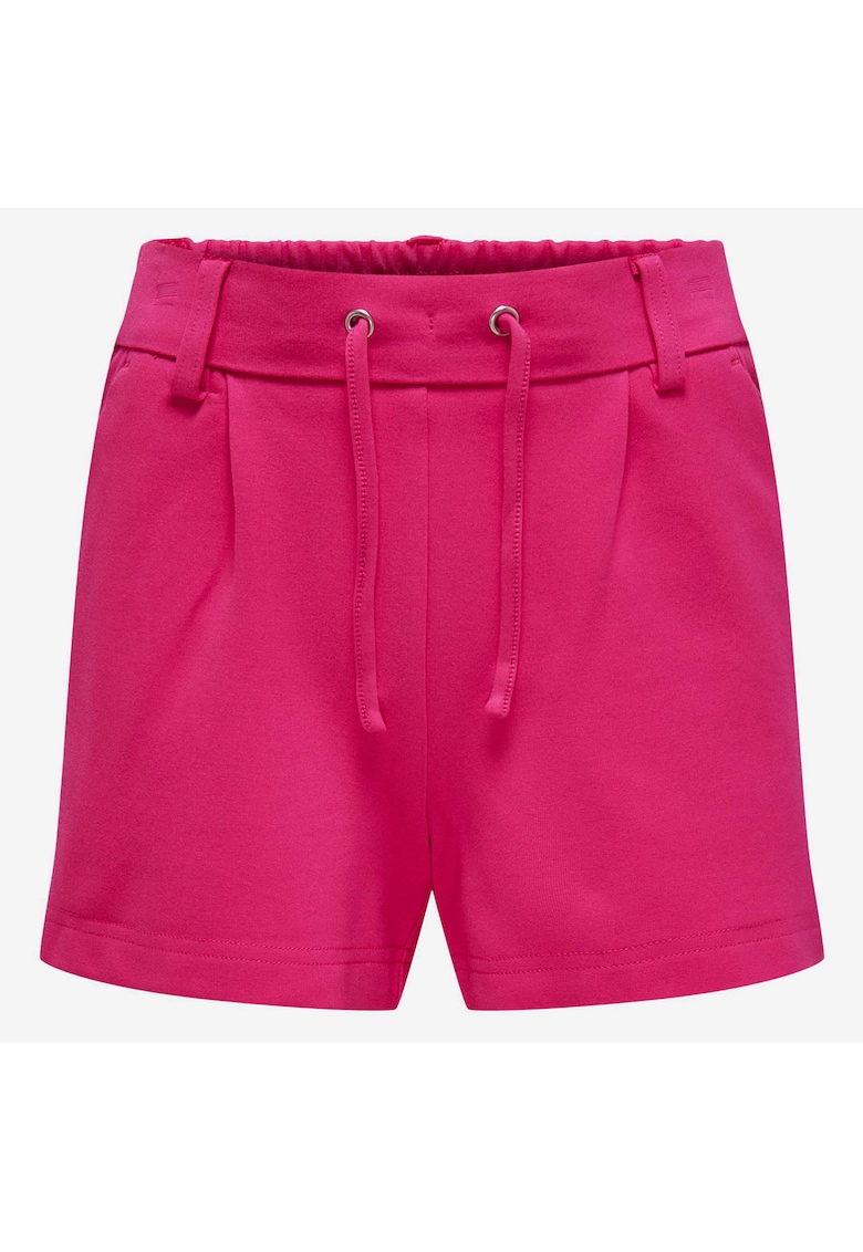 Pantaloni scurti uni cu snur