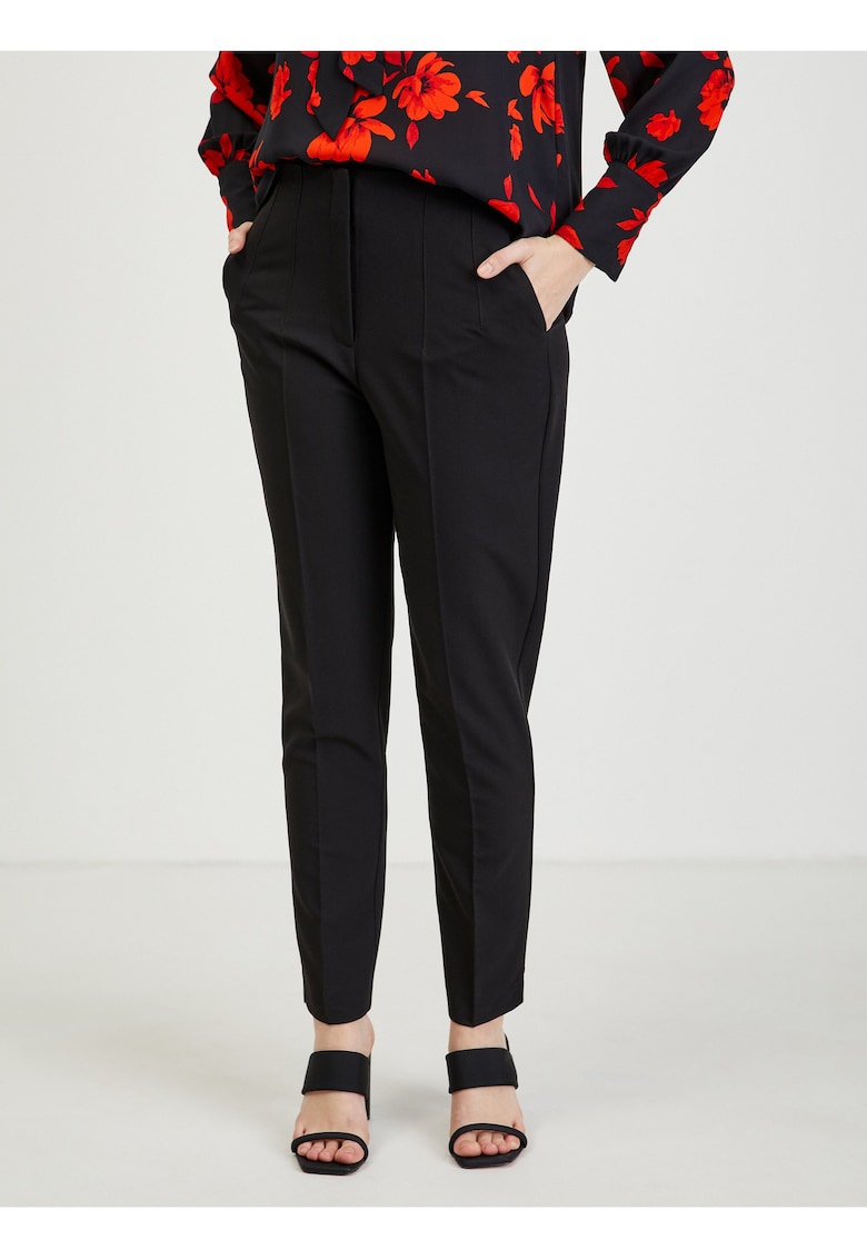 Pantaloni cu model uni