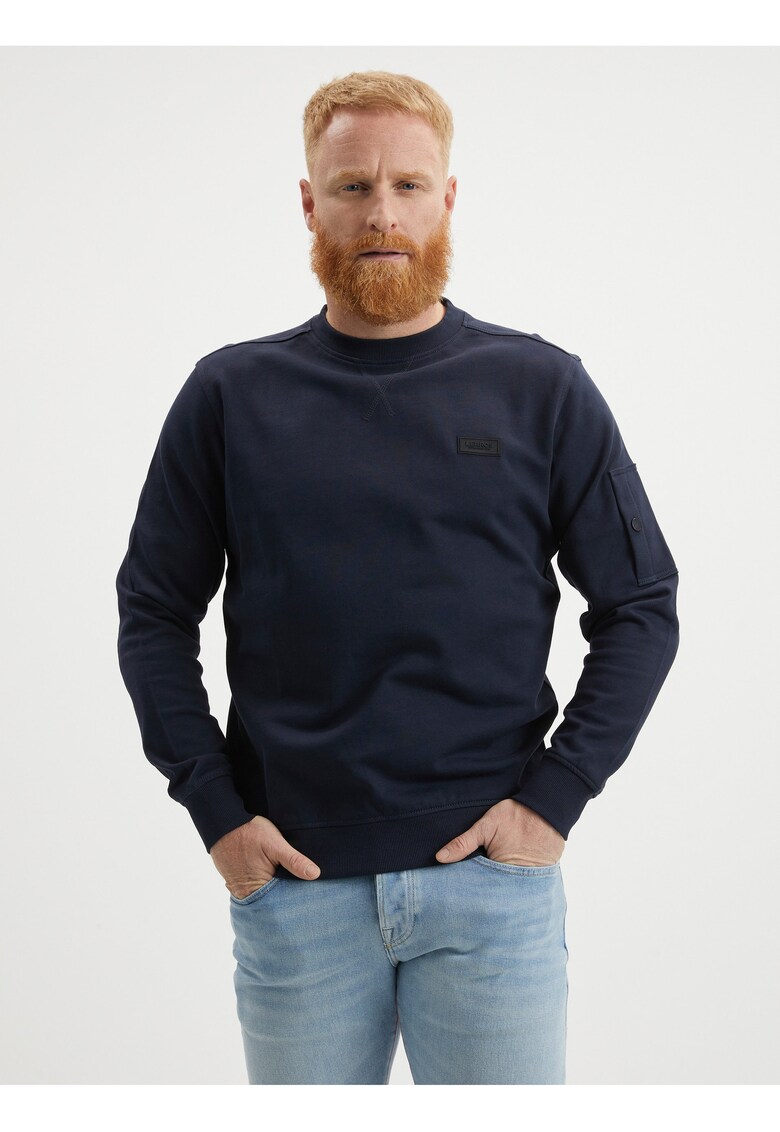 Bluzon regular fit cu model uni