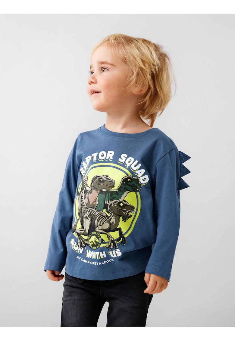 Bluza din bumbac cu print