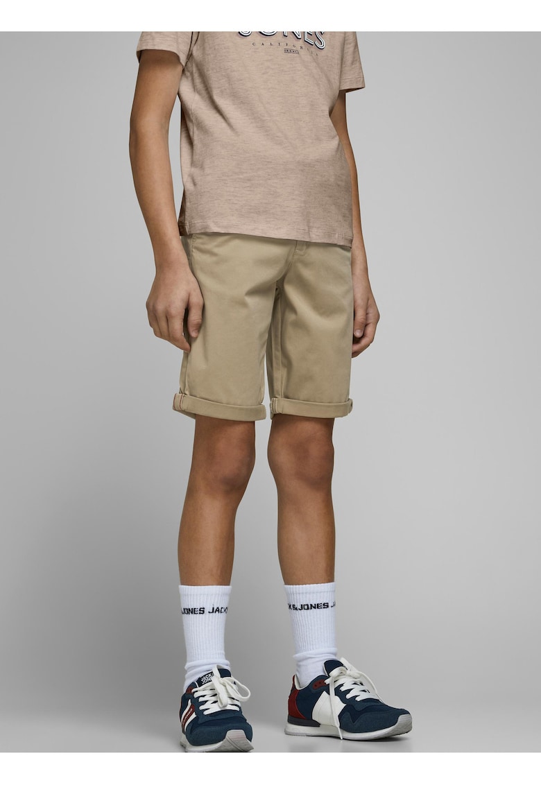 Pantaloni scurti cu talie medie -