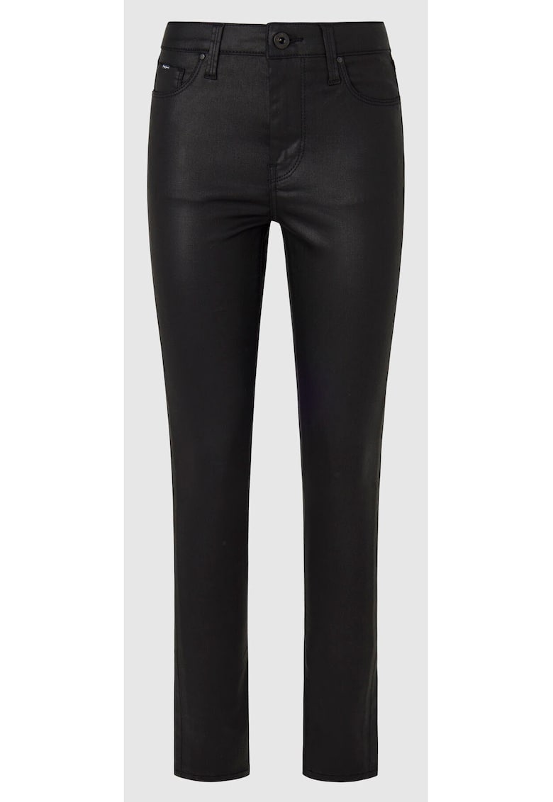 Pantaloni negri de dama Slim Fit