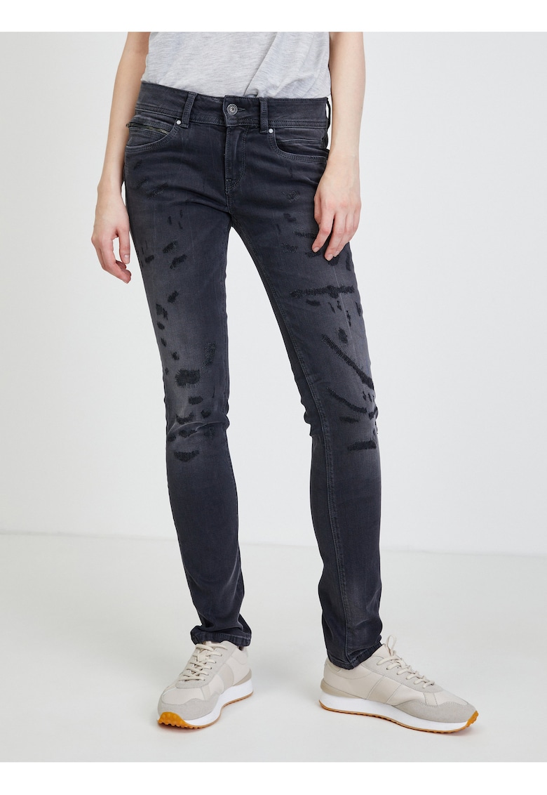 Blugi slim fit de bumbac