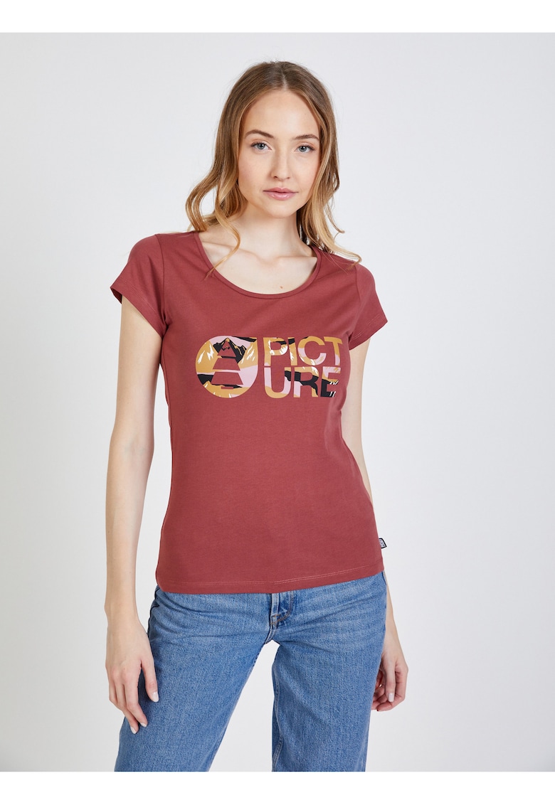 Tricou slim-fit cu imprimeu logo