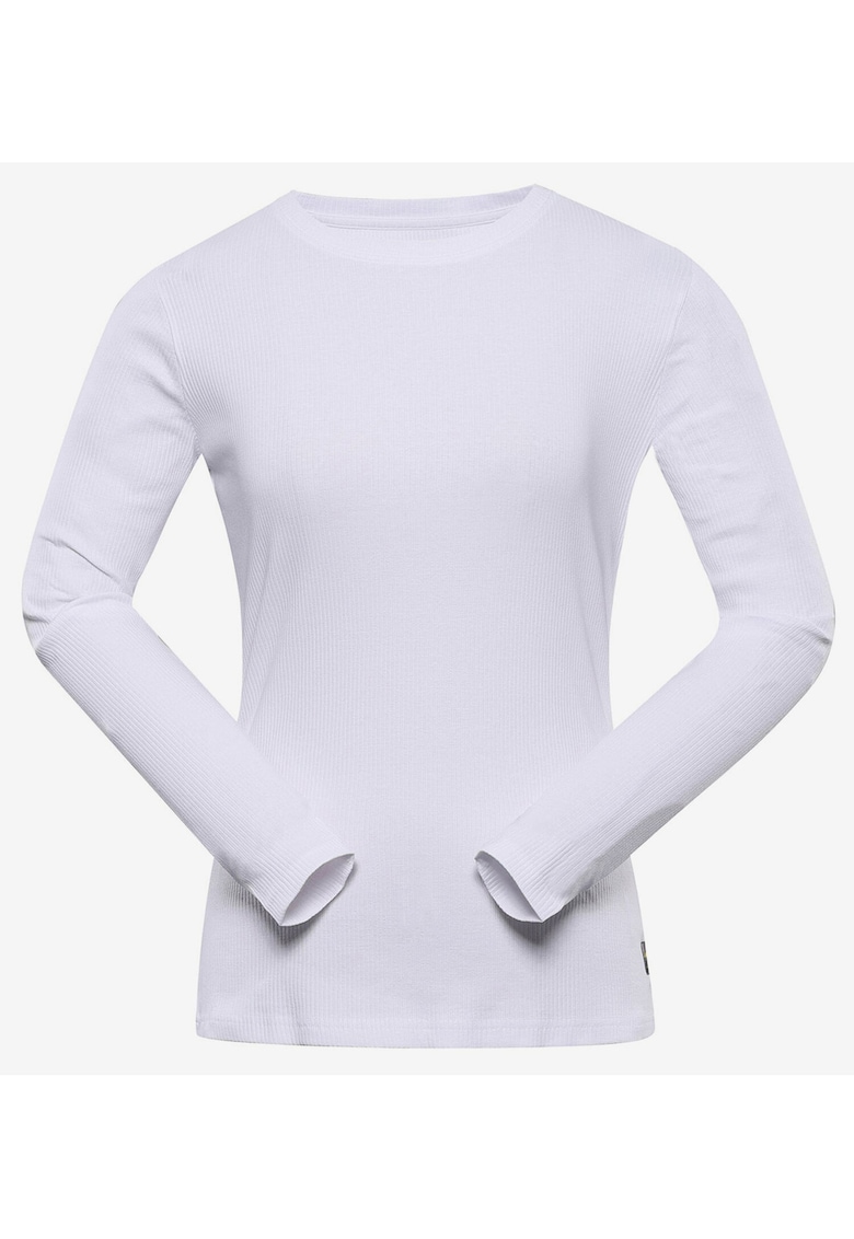 Bluza cu aspect striat si maneci lungi -