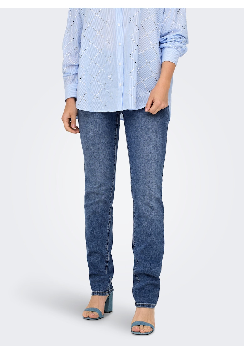 Blugi regular fit cu