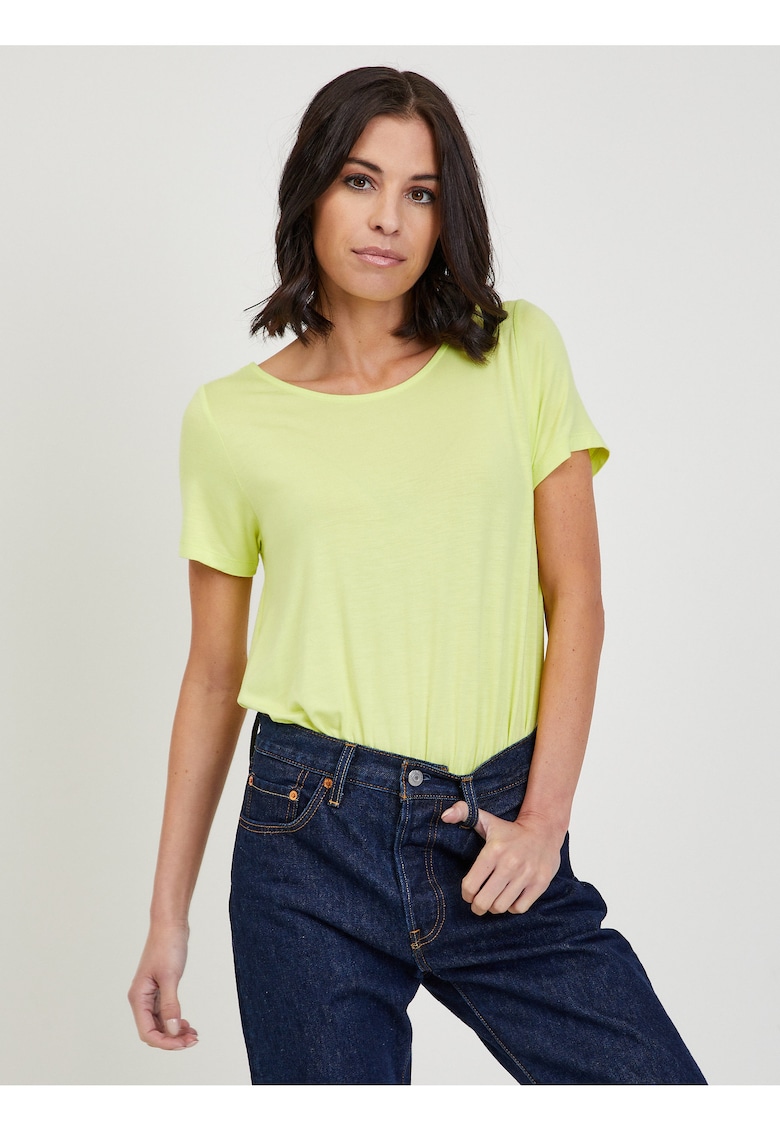 Tricou body cu decolteu la spate