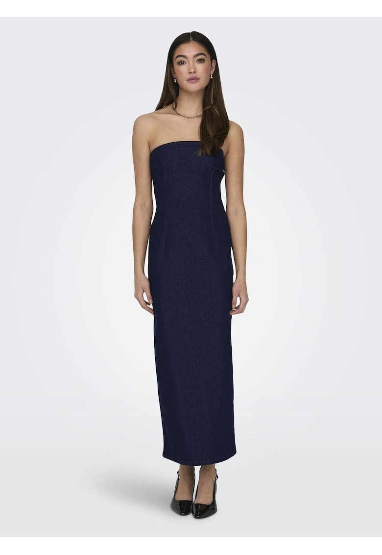 Rochie fara maneci din denim Gisele
