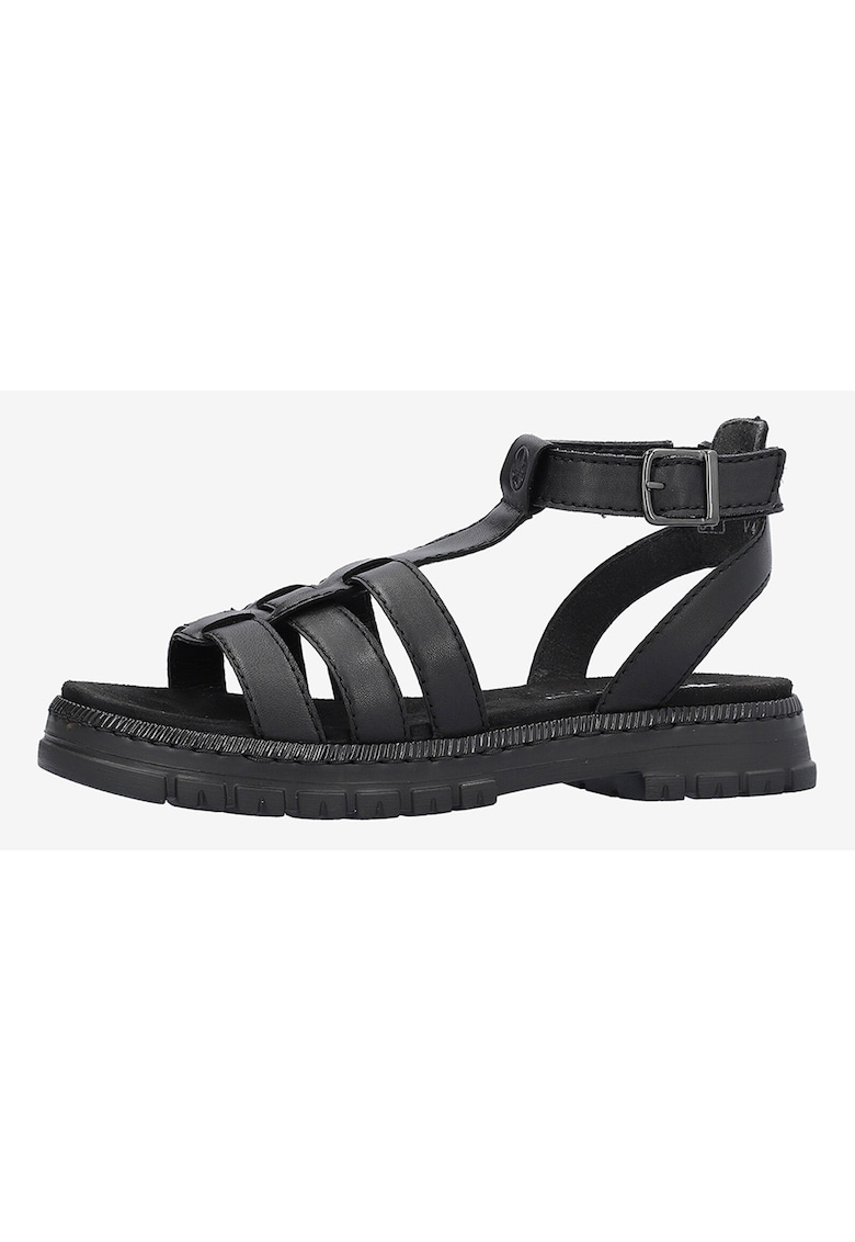 Sandale din piele cu barete multiple