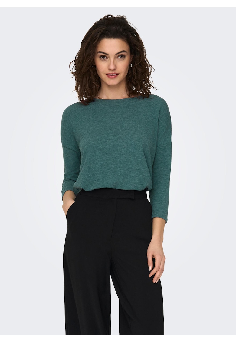 Bluza uni cu maneci trei sferturi -