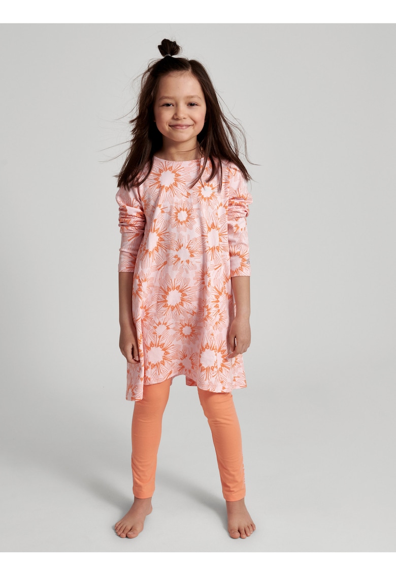 Rochie din bumbac organic cu print