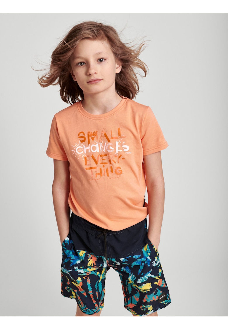 Pantaloni scurti de baie cu imprimeu tropical