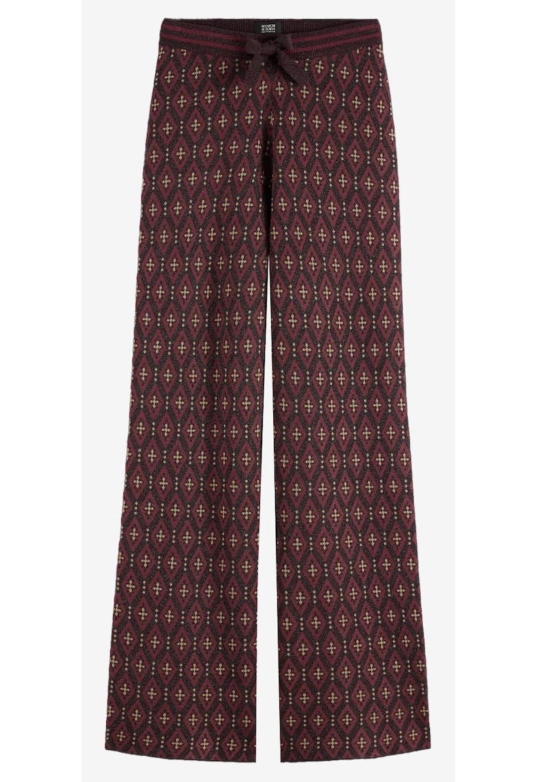Pantaloni jacquard lejeri