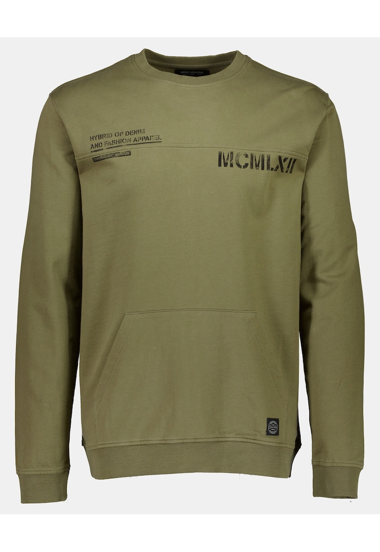 Bluza de trening cu imprimeu text -