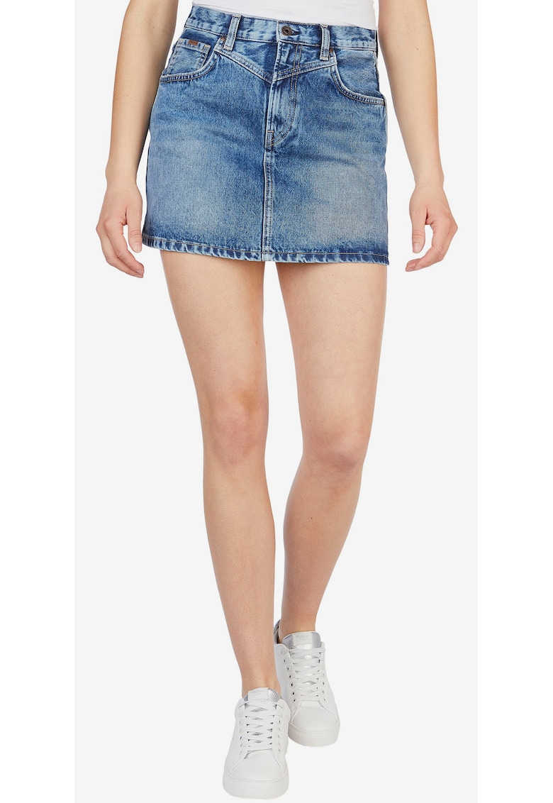 Fusta din denim Rachel